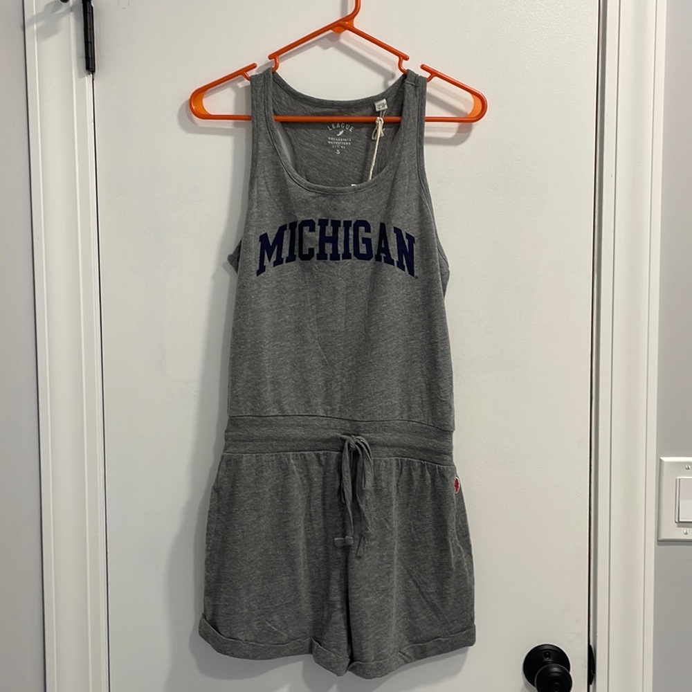 BNWT University of Michigan Romper Size Small
